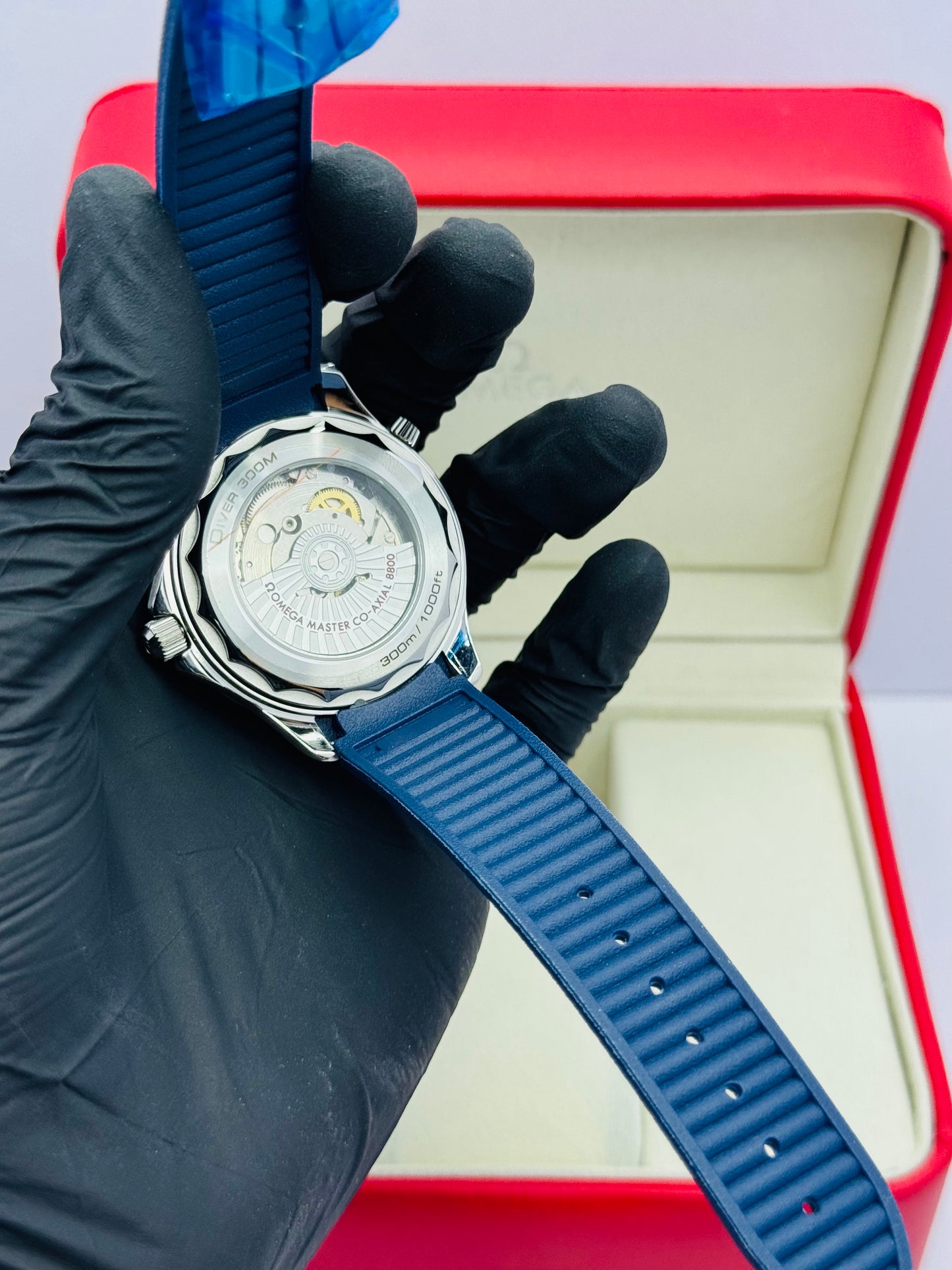 OMEGA SPEEDMASTER EDITION IN STRAPS