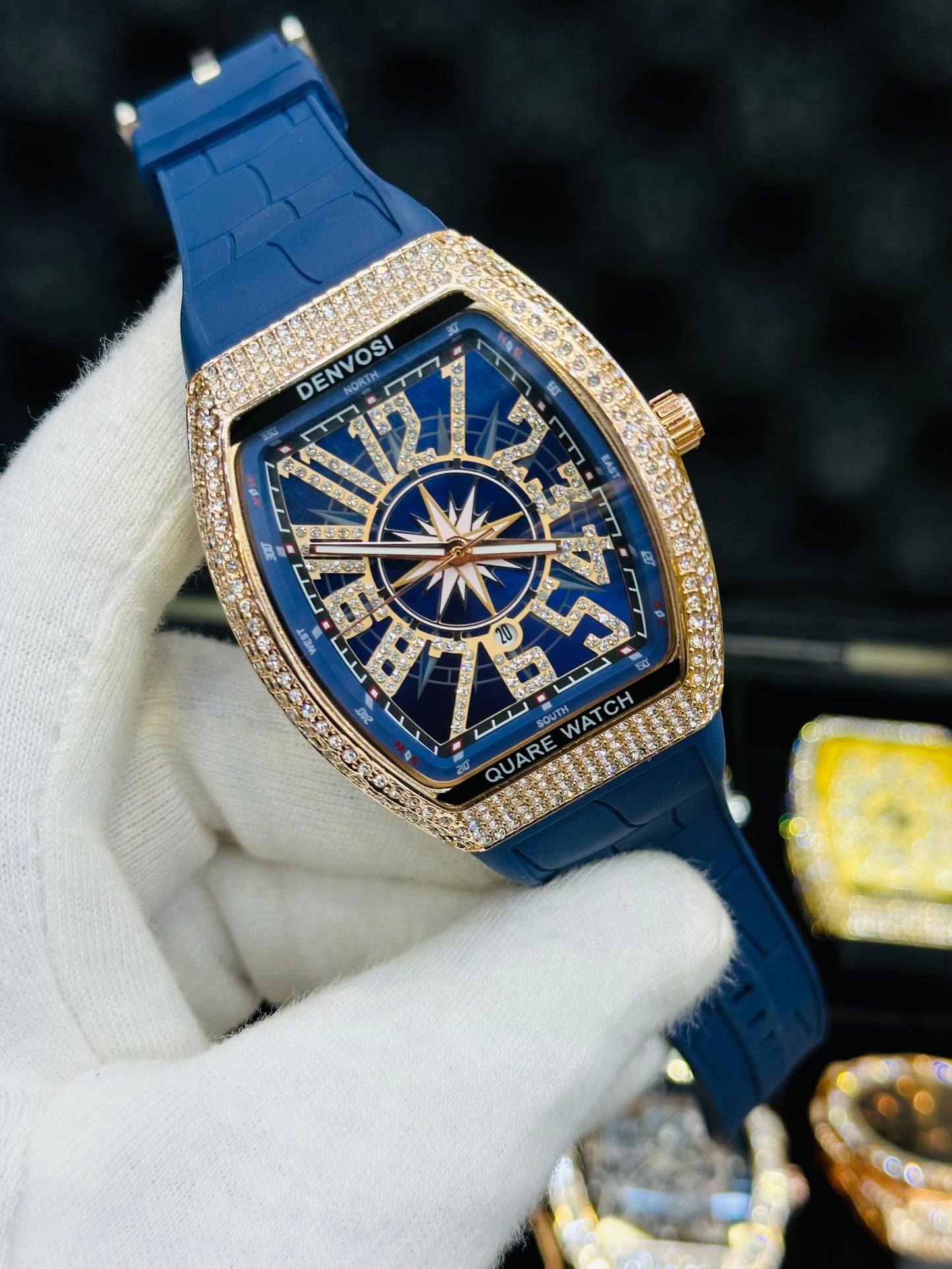 FRANCK MULLER STONES EDITION 2ND Grade Copy Quartz