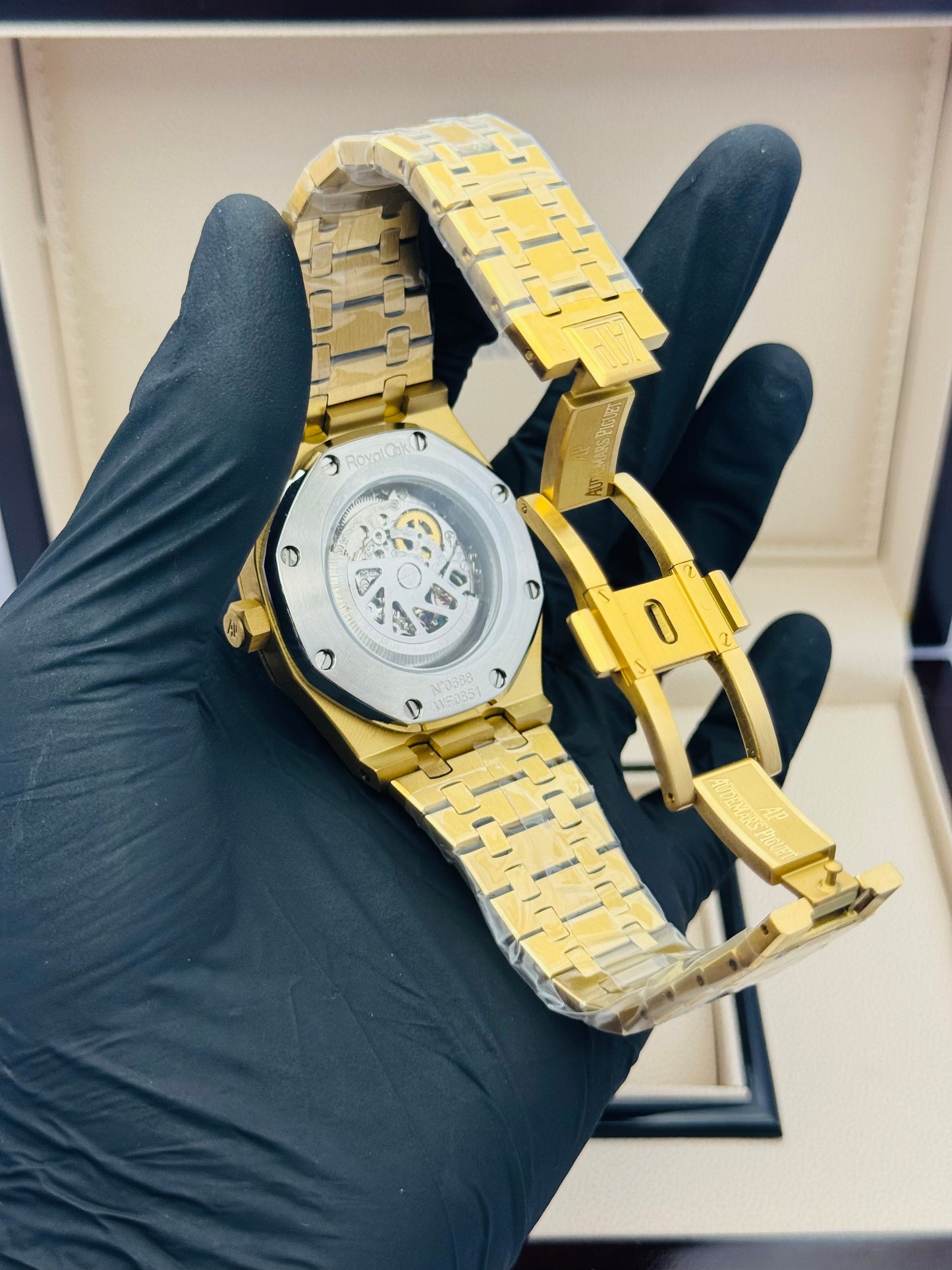 AP SKELETON MODEL GOLDEN AUTOMATIC.