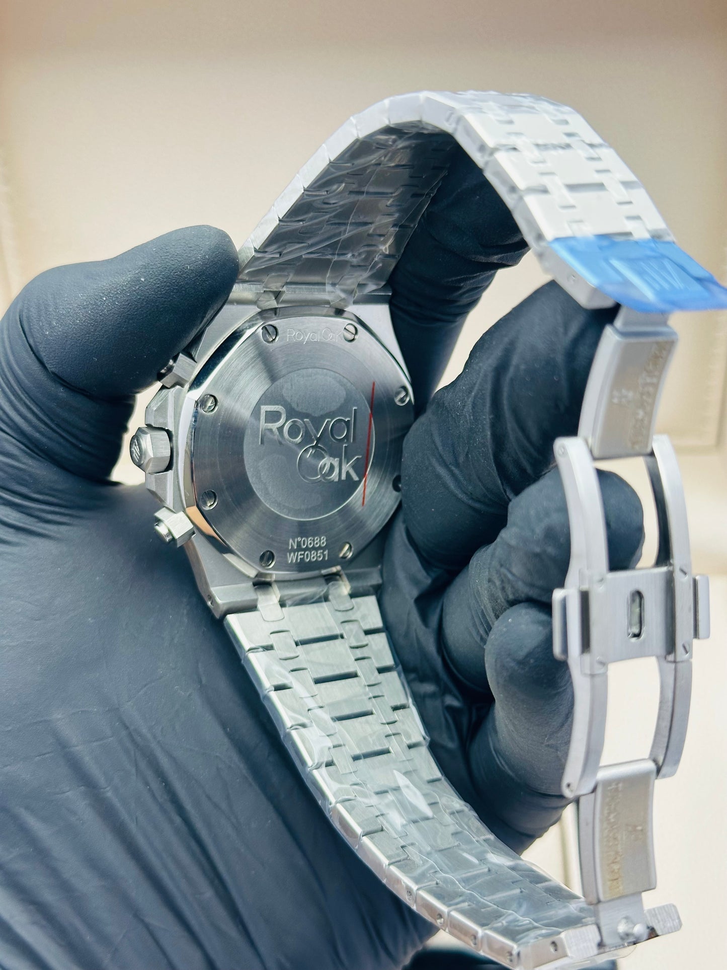 AP RAINBOW STONES CHRONOGRAPHS EDITION IN SILVER QUARTZ