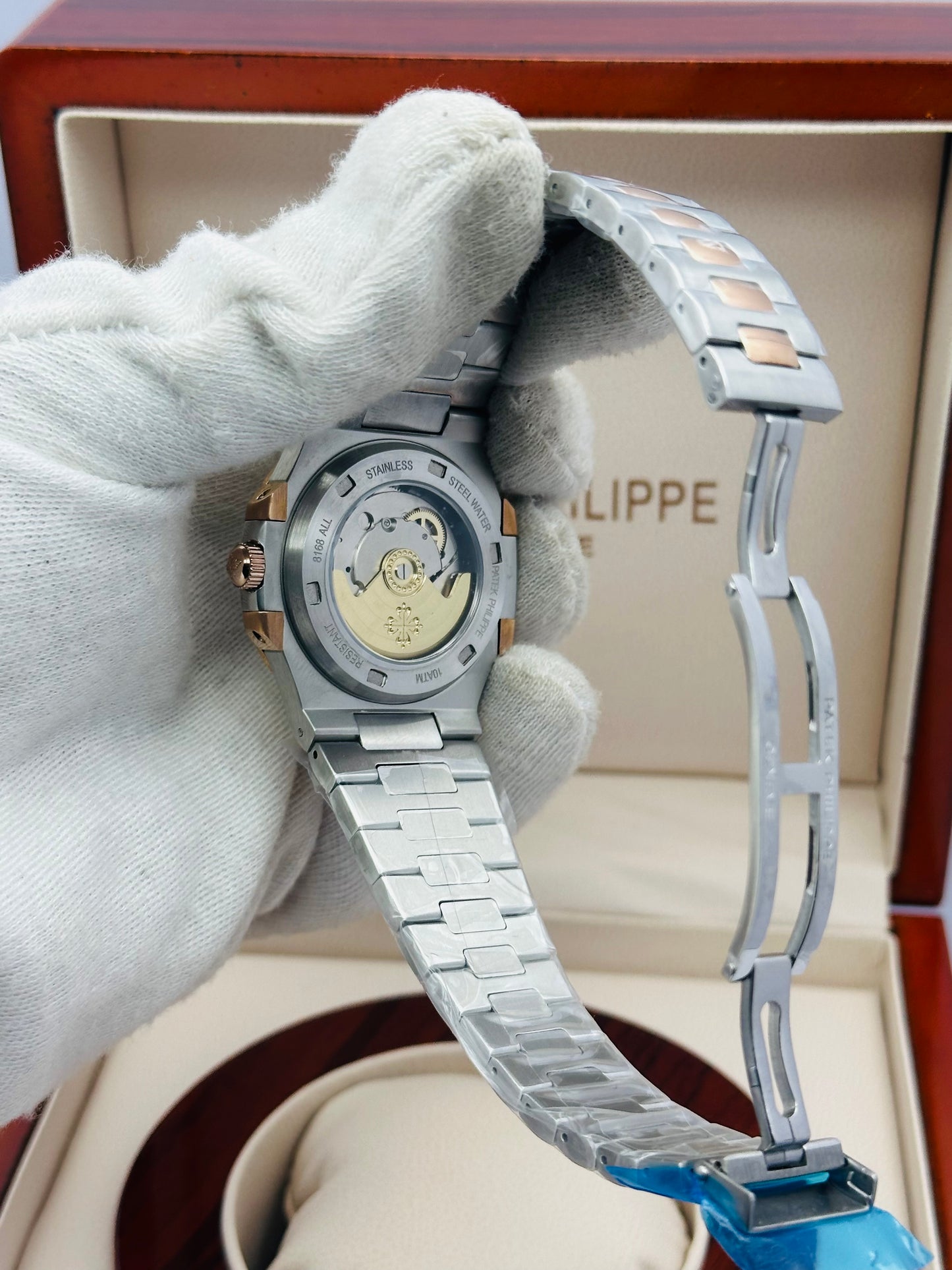 PATEK PHILLIPE DOWNSECOND MODEL 2-TONE AUTOMATIC