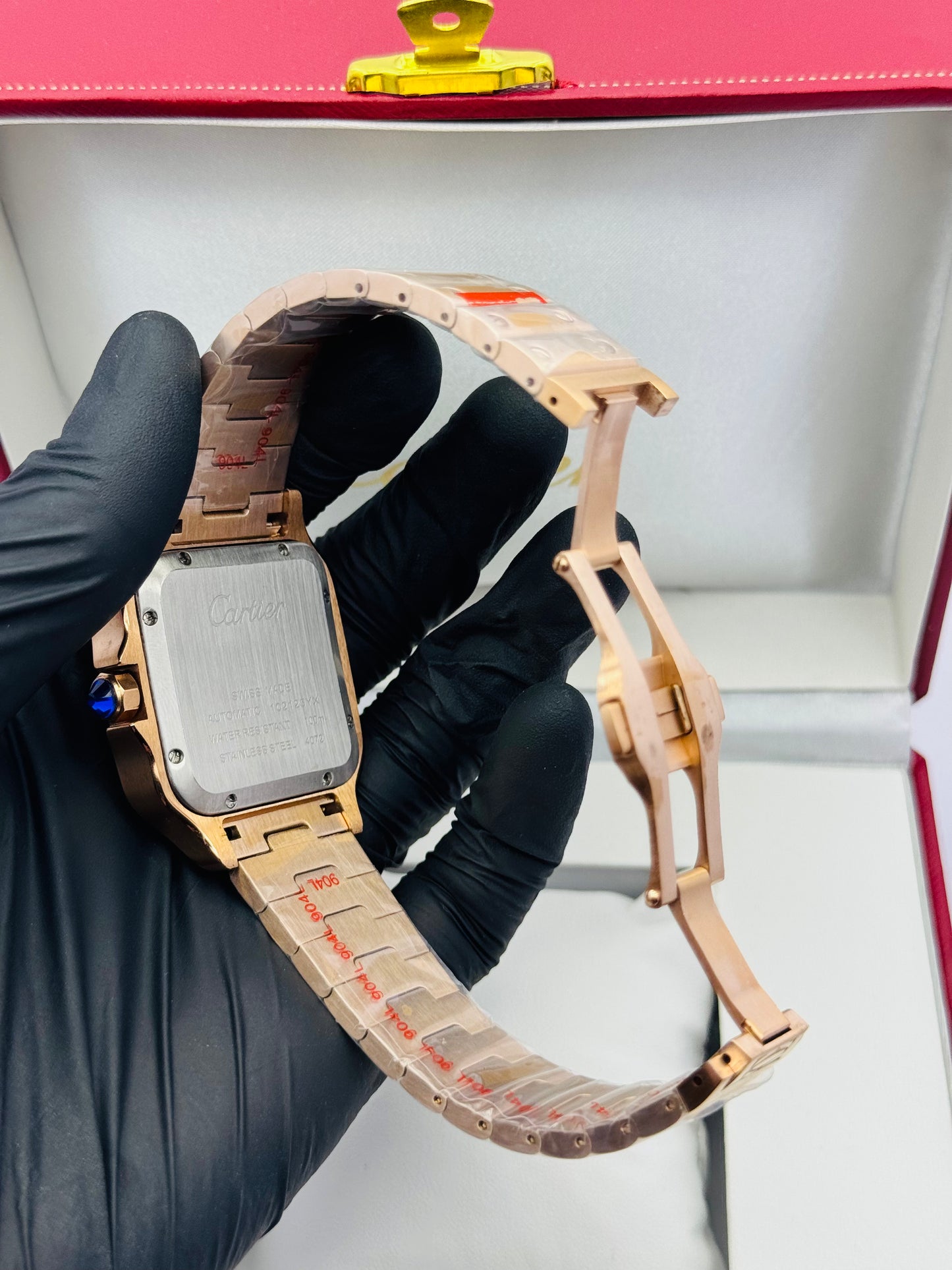 CARTIER SANTOS AUTOMATIC ROSE GOLD