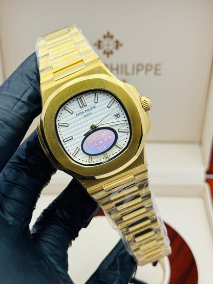 PATEK PHILLIPE NAUTILUS GOLDEN AUTOMATIC