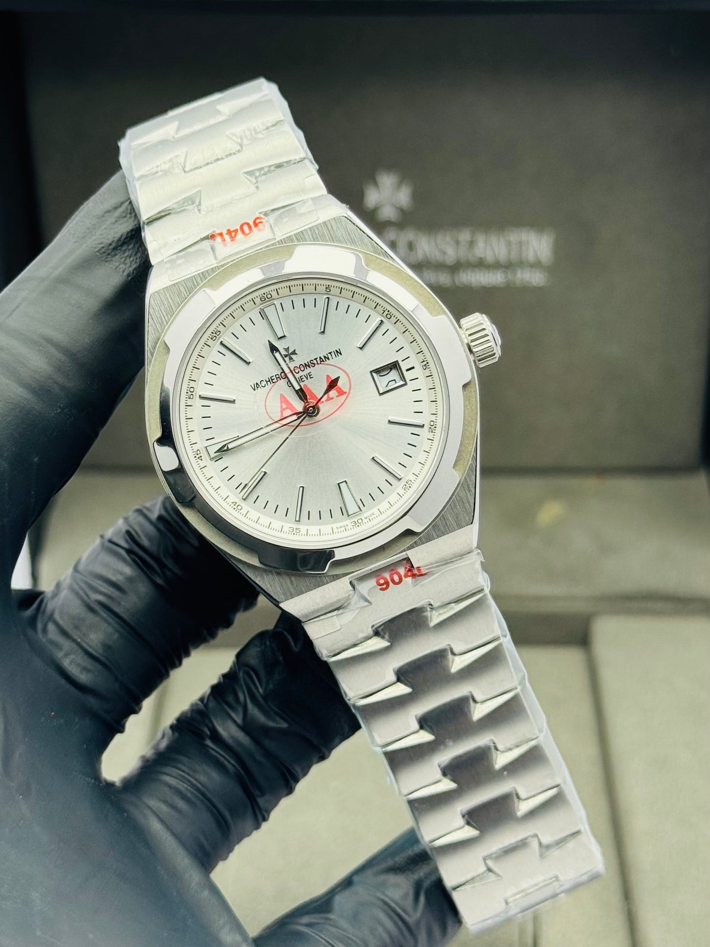 VAICHERON CONSTANTIN PLAIN DIAL AUTOMATIC MODEL SILVER