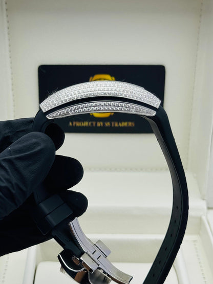 FRANCK MULLER STONES EDITION BLACK COLOUR AUTOMATIC