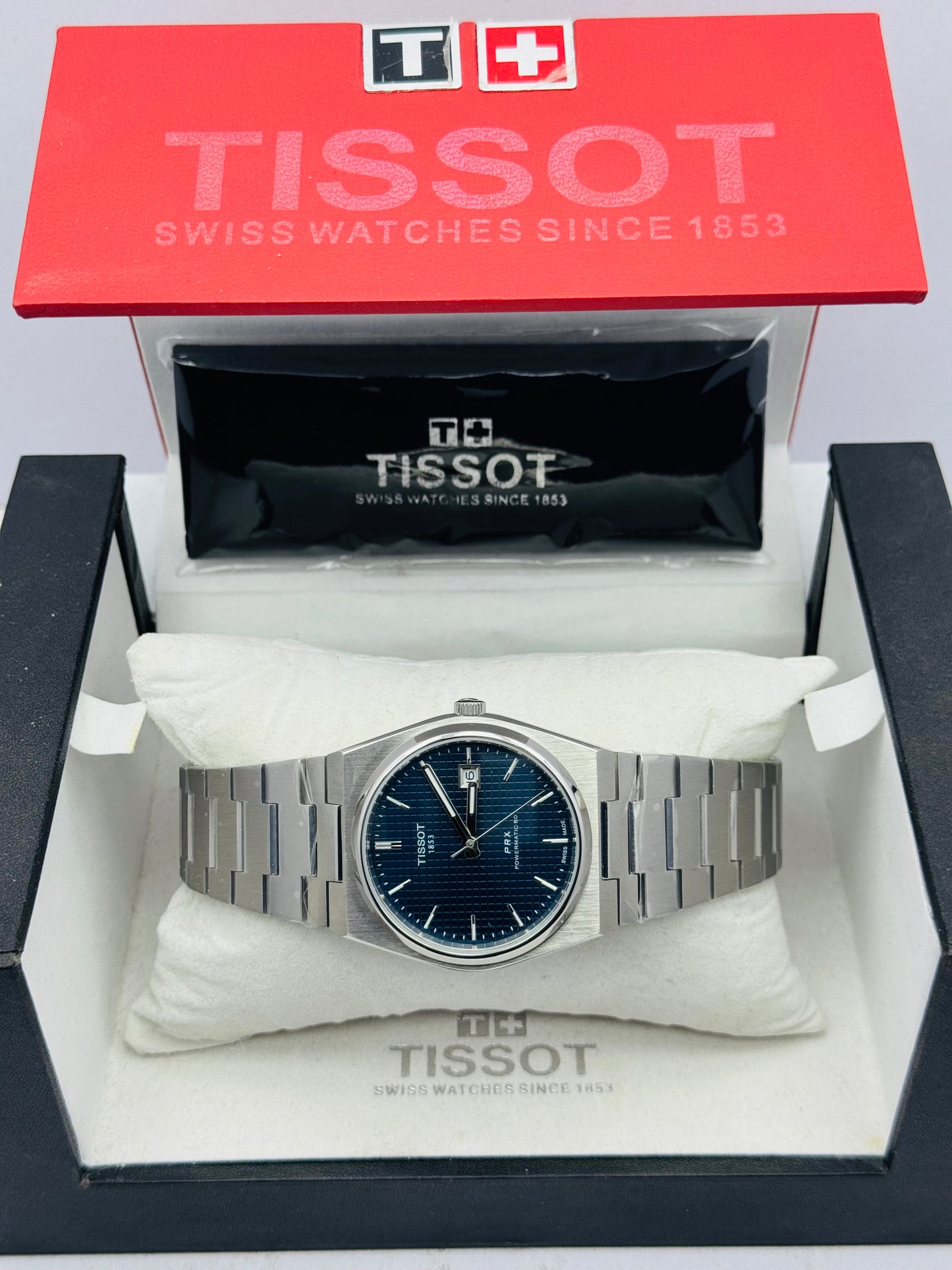 TISSOT PRX AUTOMATIC MODEL SILVER