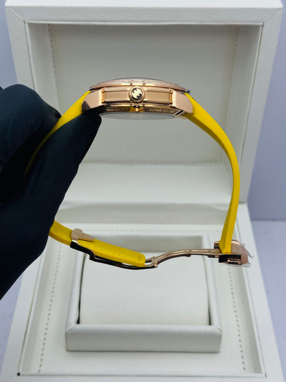 JACOB & CO. GOTHAM CITY BATMAN EDITION WITH STONES (Yellow With Rose Gold Combo)