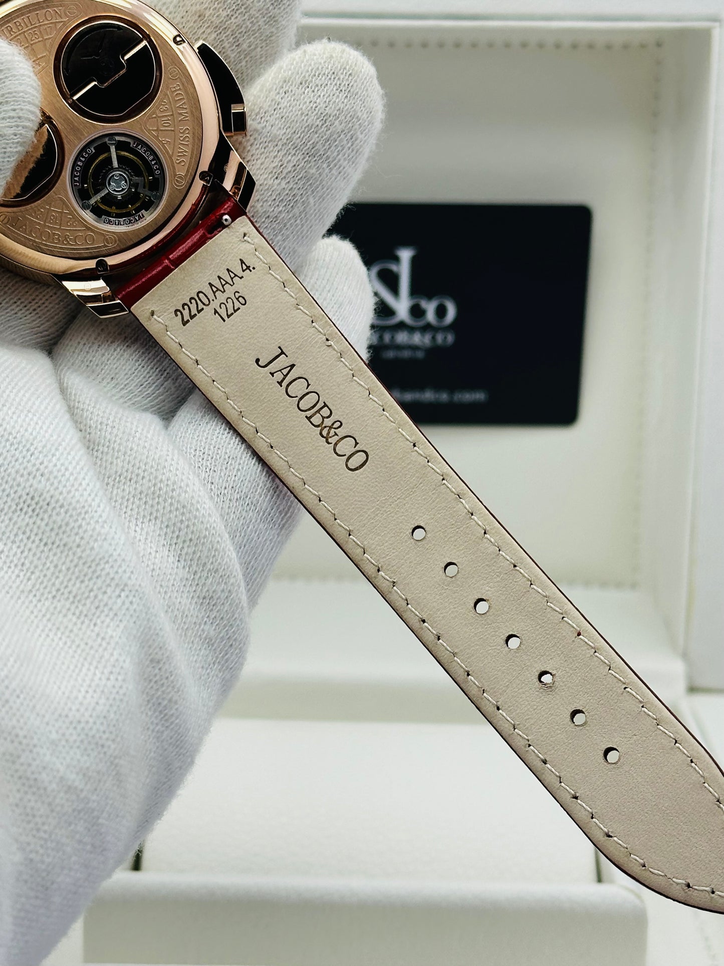 JACOB & CO. CASINO STONES EDITION RED COLOUR QUARTZ