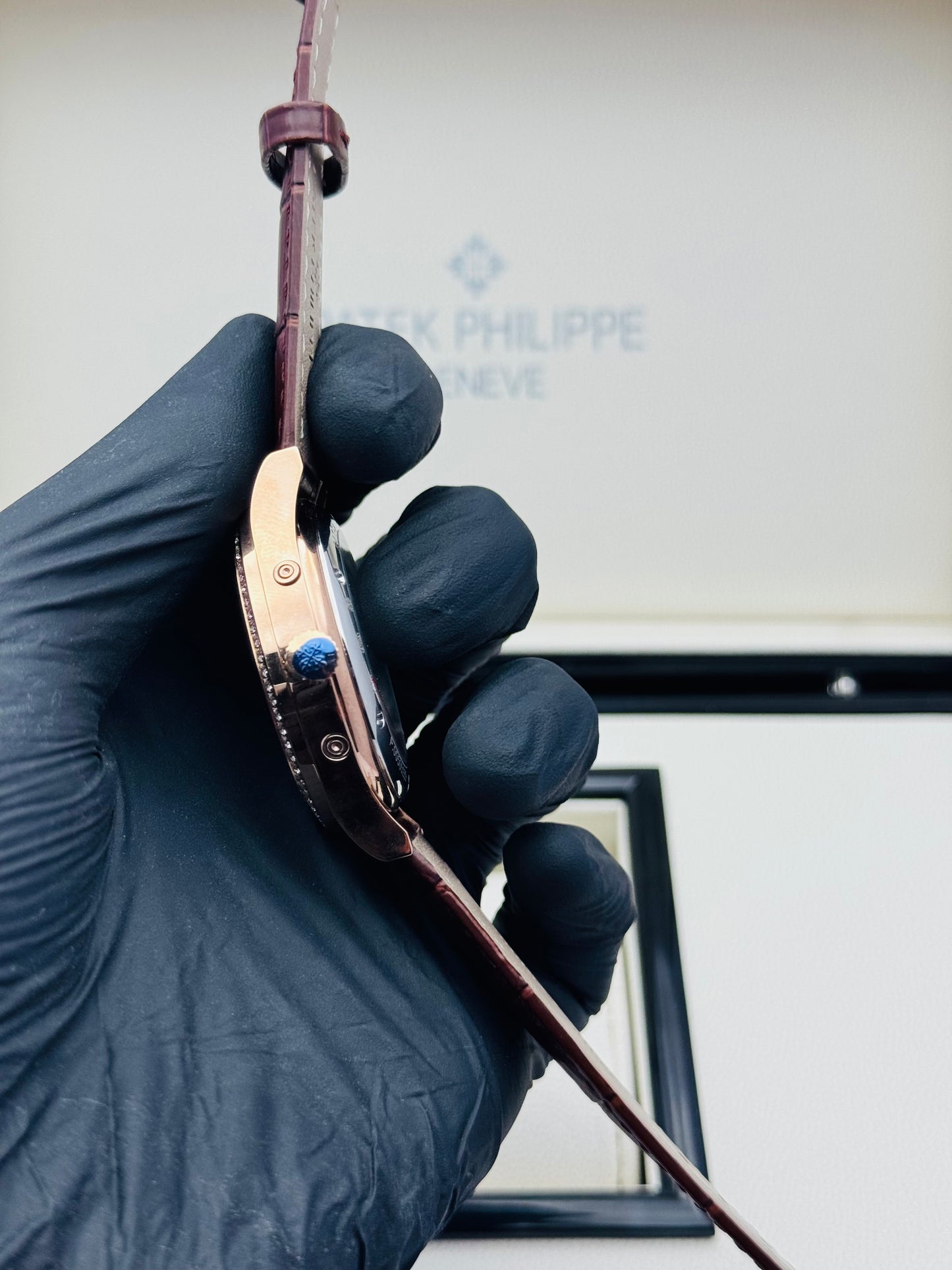 PATEK PHILLIPE MOONPHASE MODEL WITH STONES