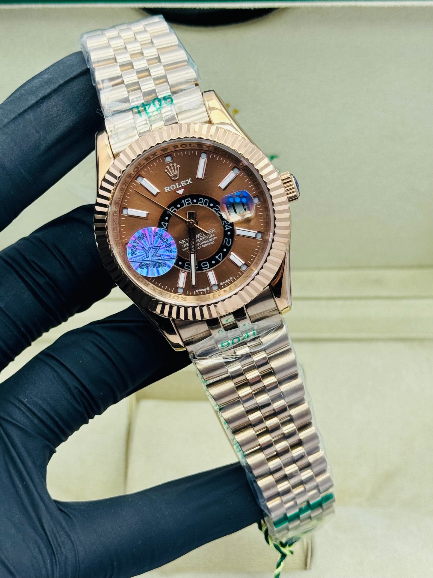 ROLEX SKYDWELLER AUTOMATIC MODEL ROSE GOLD