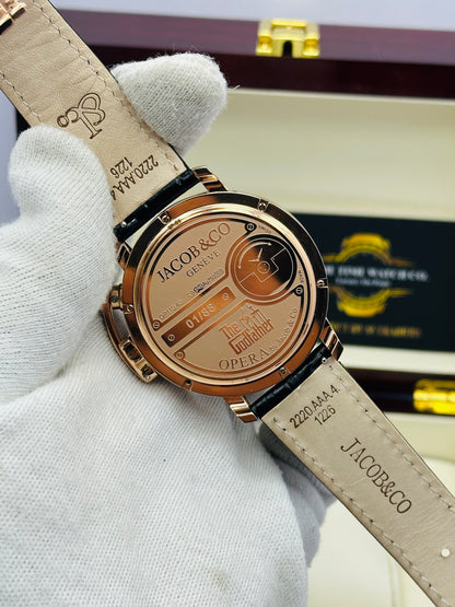 JACOB & CO. GODFATHER 50 YEARS RED ROSE EDITION