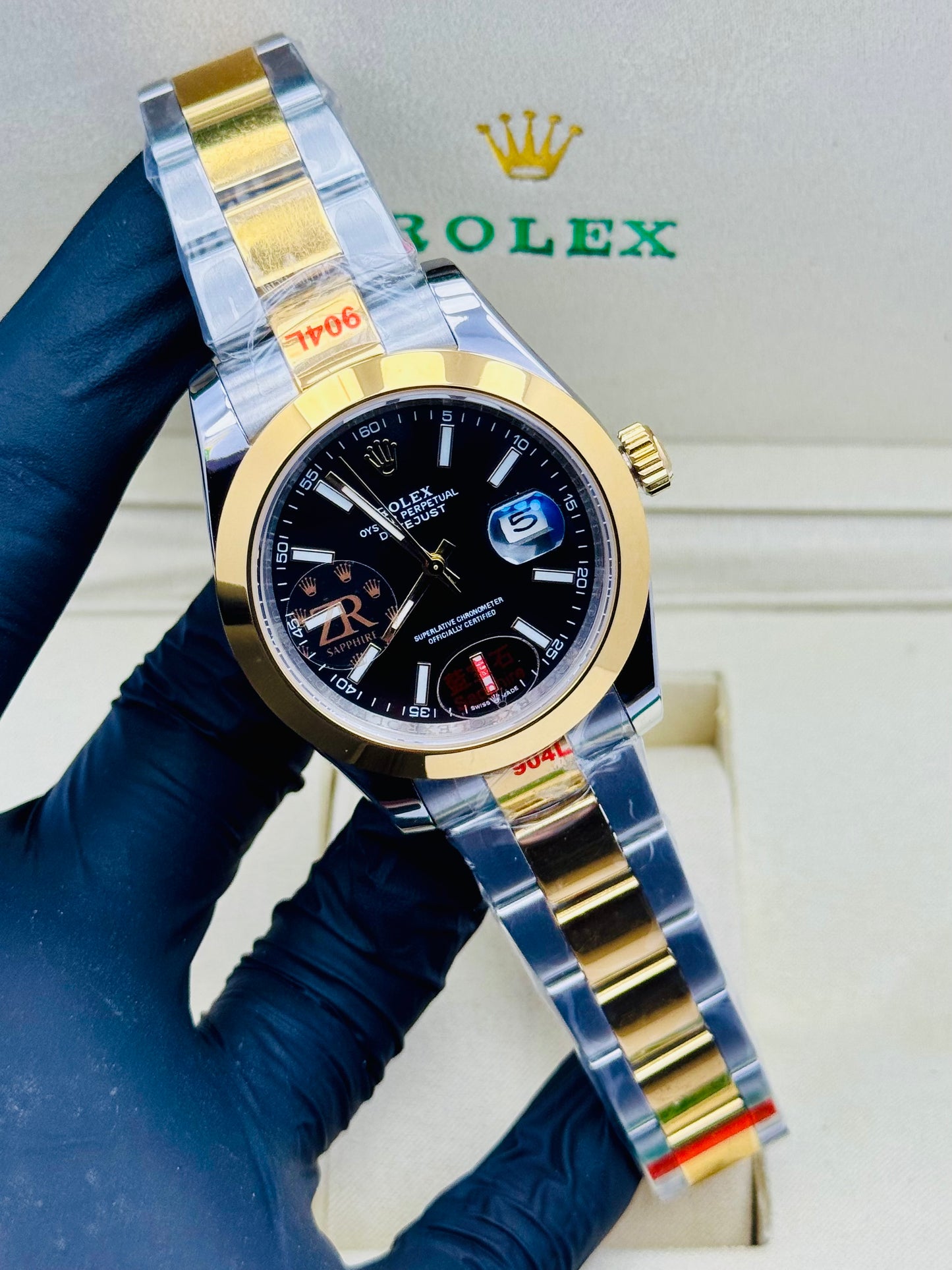 ROLEX DATEJUST AUTOMATIC 2-TONE
