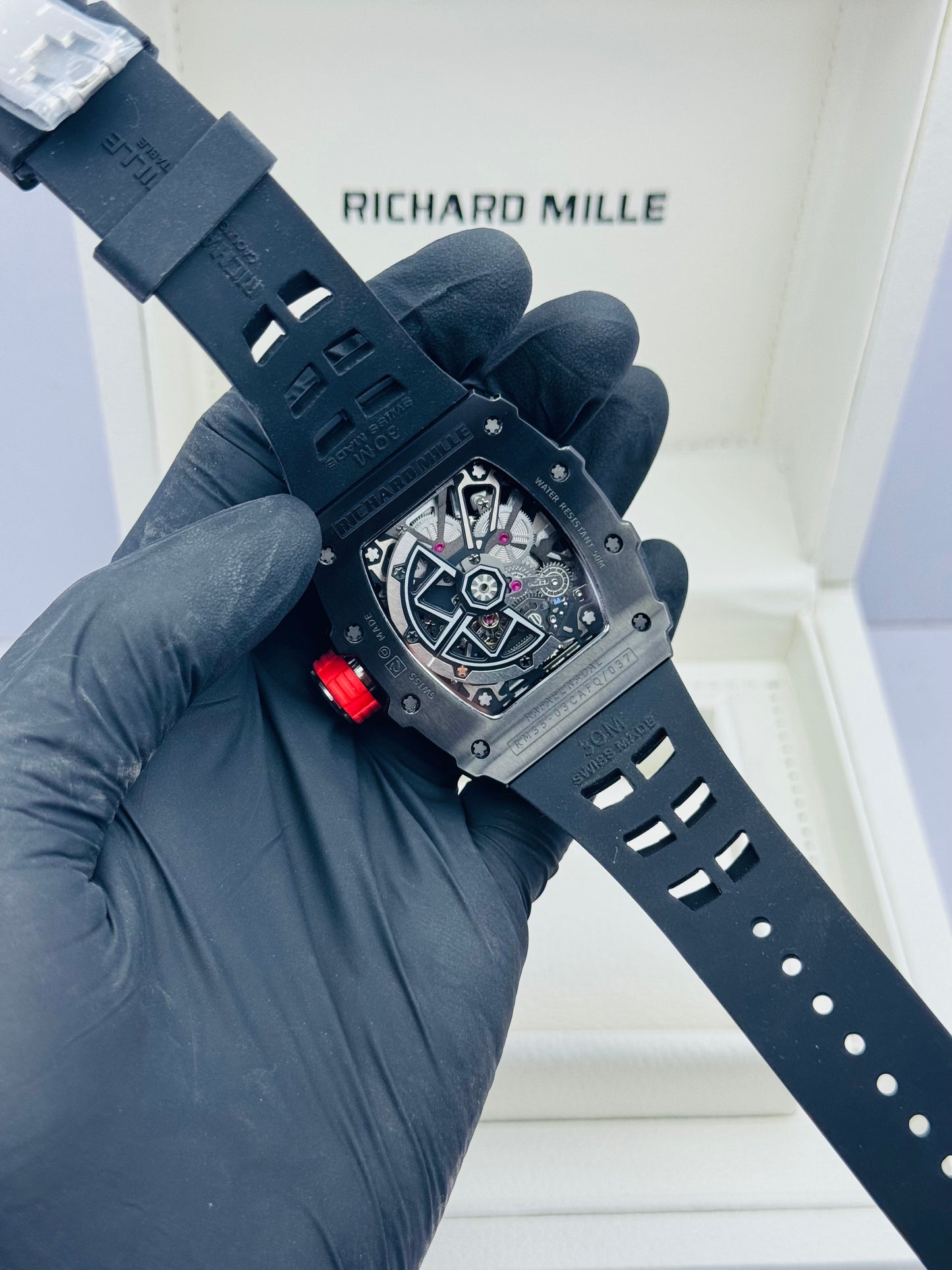 RICHARD MILLE X- PATTERN RAFAEL NADAL EDITION AUTOMATIC.