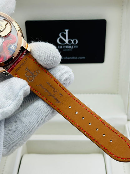JACOB & CO. DRAGON ASTRONOMIA RED EDITION QUARTZ
