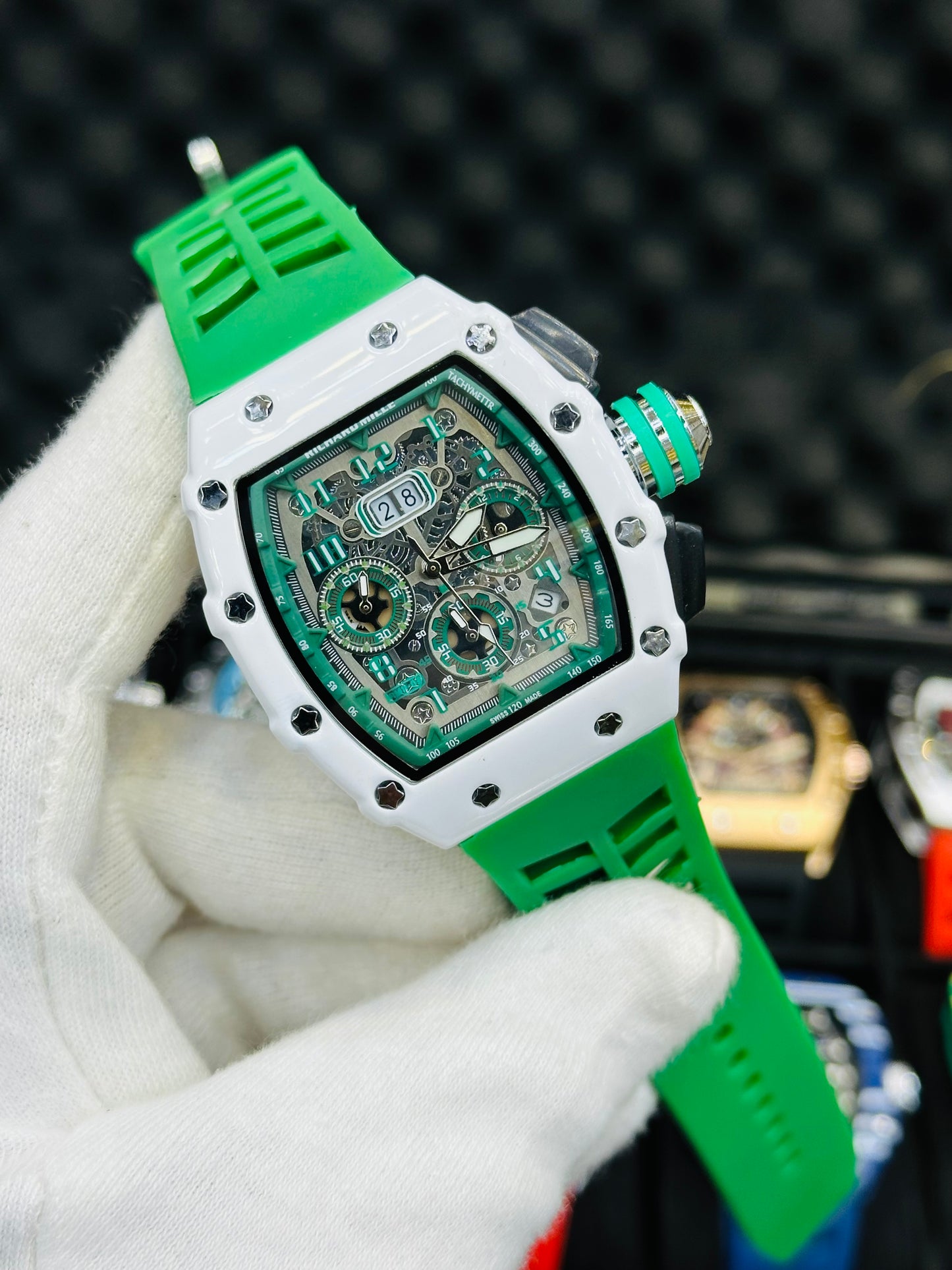RM CHRONOGRAPHIC MODEL 2ND Copy Quartz