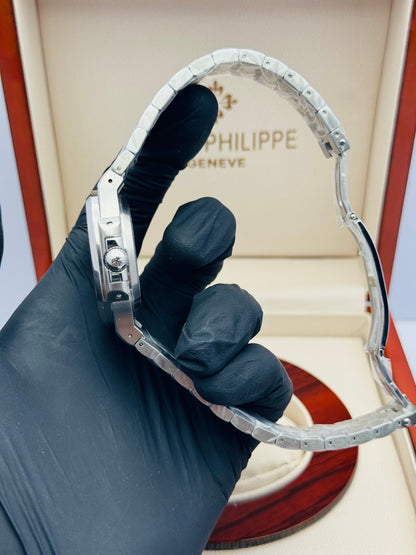 PATEK PHILLIPE NAUTILUS SKELETON MODEL SILVER AUTOMATIC