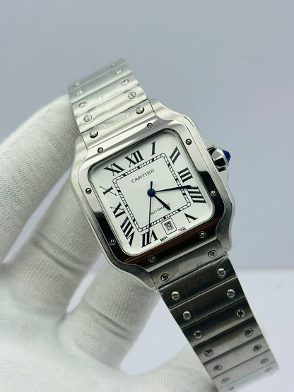 CARTIER SANTOS AUTOMATIC SILVER