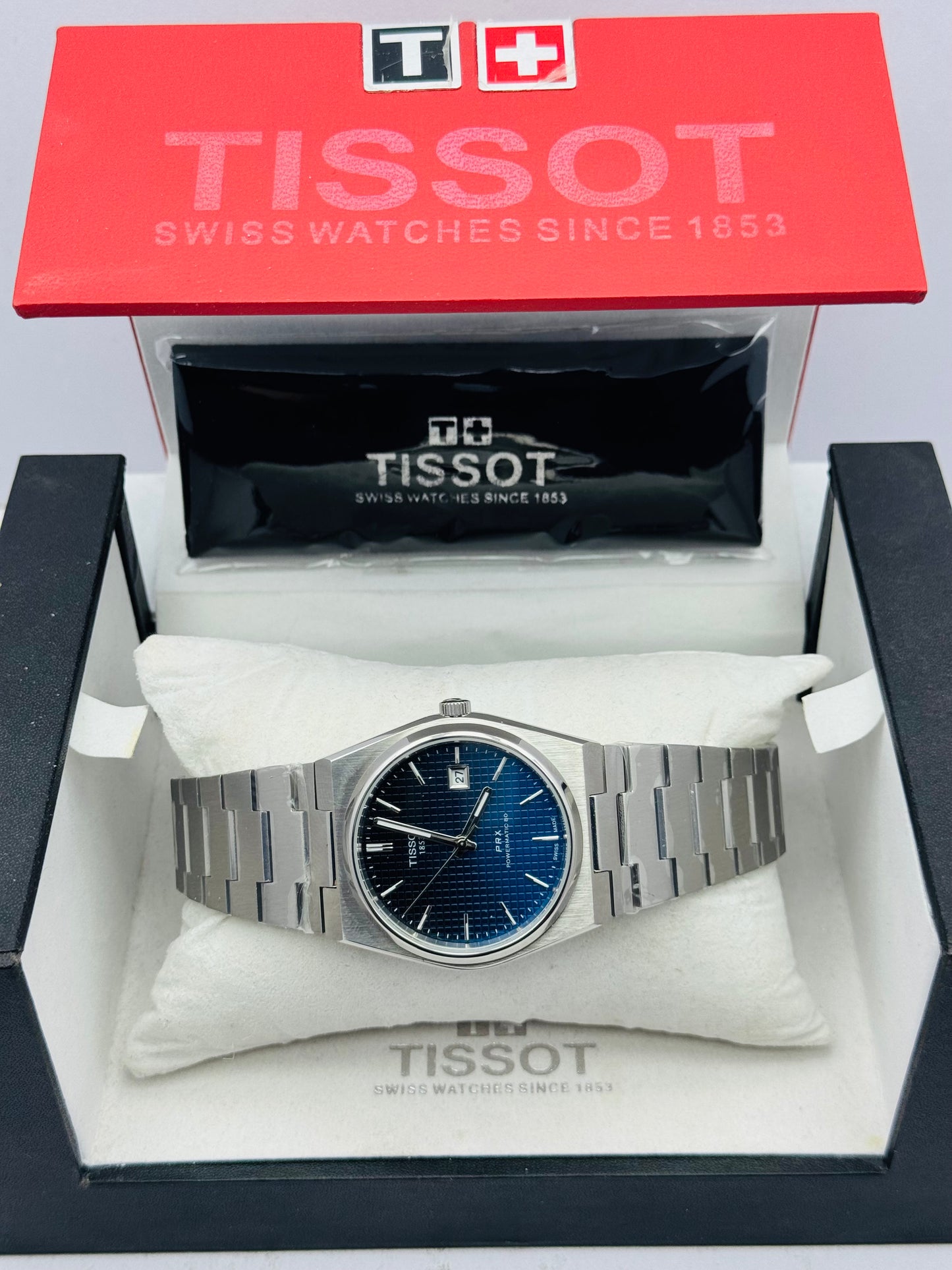 TISSOT PRX AUTOMATIC MODEL SILVER