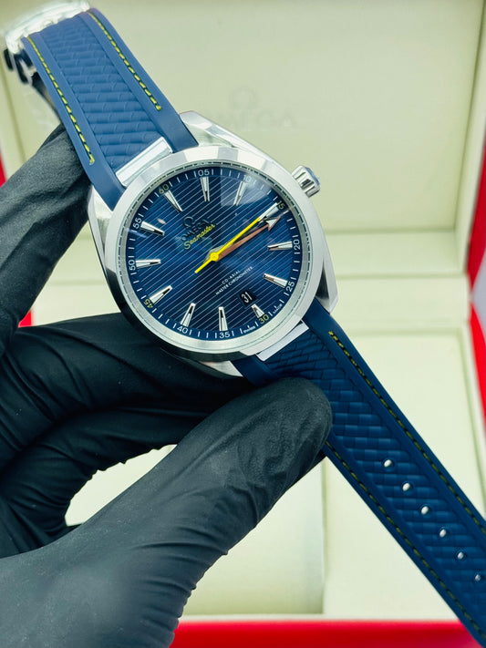 OMEGA SEAMASTER RUBBER STRAPS AUTOMATIC MODEL