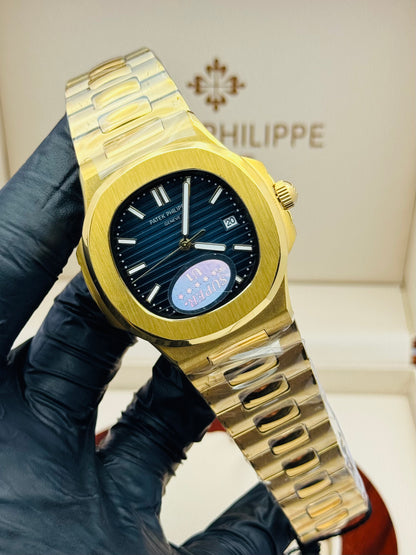 PATEK PHILLIPE NAUTILUS GOLDEN AUTOMATIC