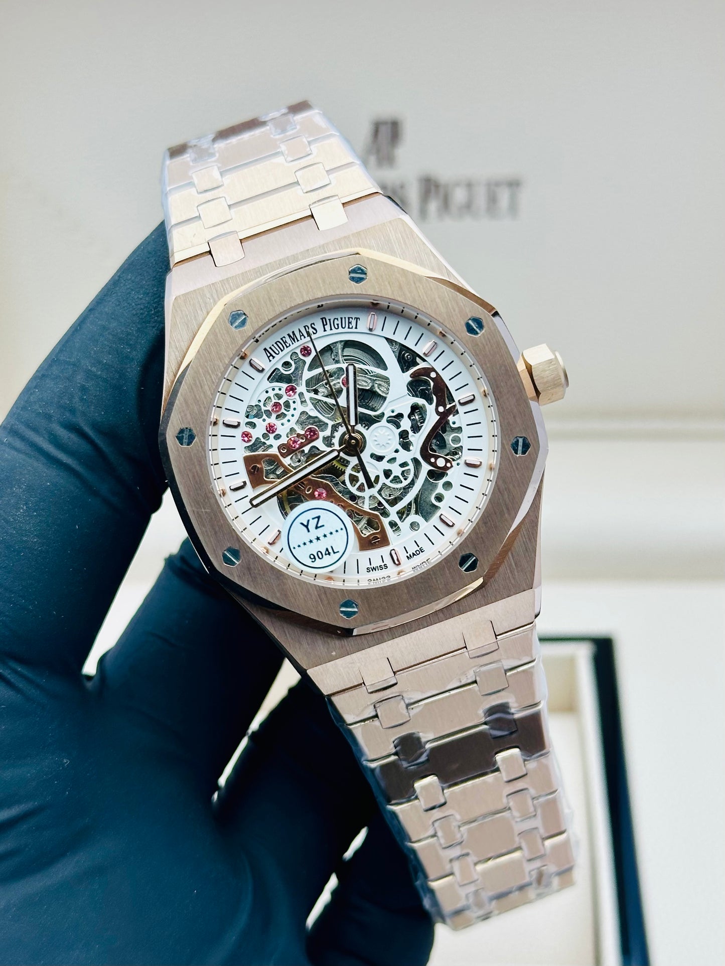 AP SKELETON MODEL ROSE GOLD AUTOMATIC
