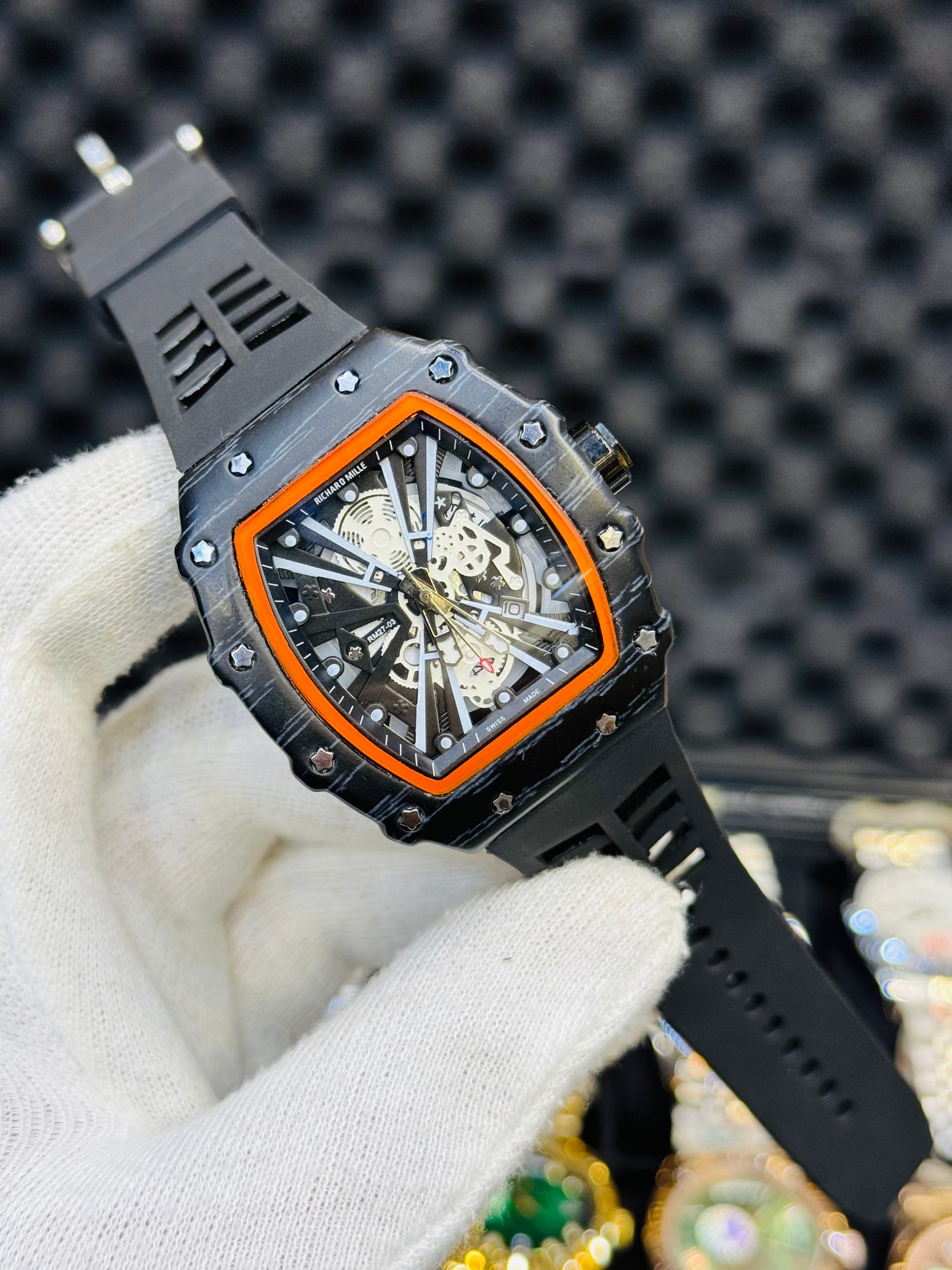 RM X- DESIGN CARBON CASE 2ND GRADE COPY QUARTZ.