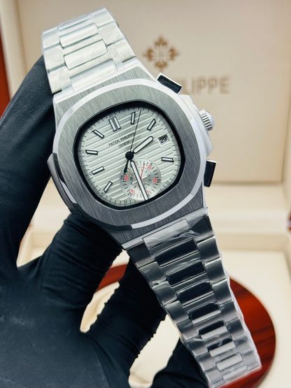 PATEK PHILLIPE DOWNSECOND MODEL SILVER AUTOMATIC
