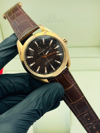 OMEGA SEAMASTER LEATHER STRAPS AUTOMATIC MODEL