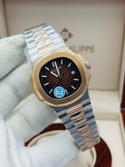 PATEK PHILLIPE NAUTILUS 2-TONE MODEL AUTOMATIC