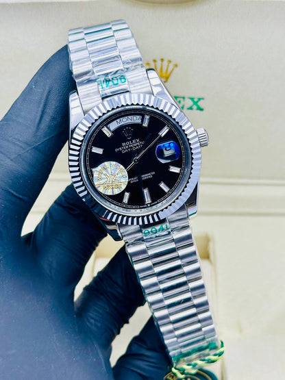 ROLEX DAY-DATE AUTOMATIC SILVER