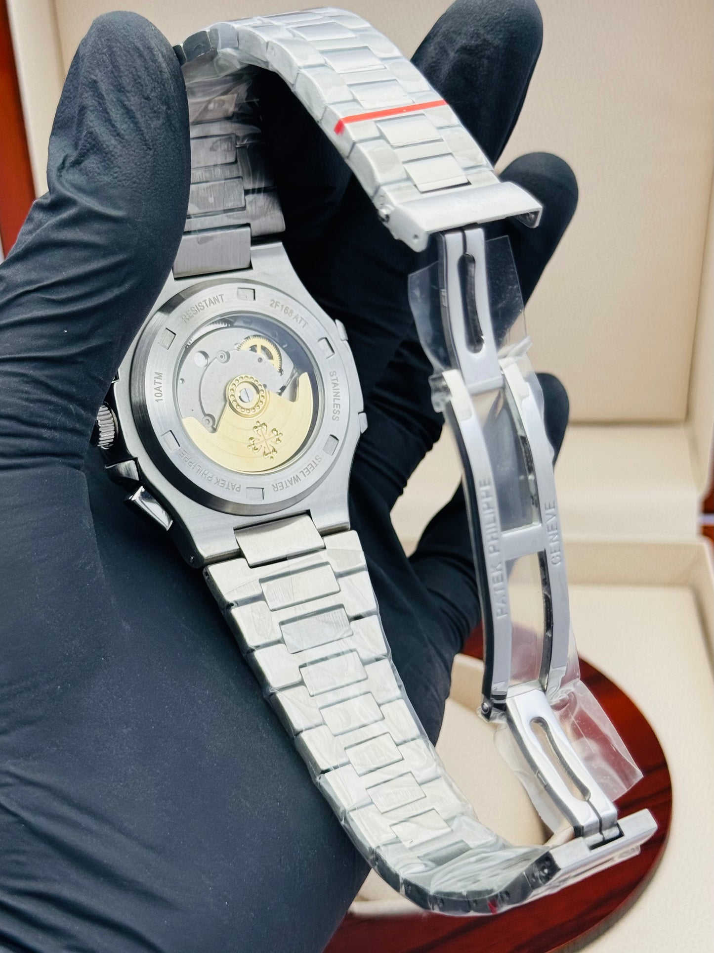 PATEK PHILLIPE DOWNSECOND MODEL SILVER AUTOMATIC