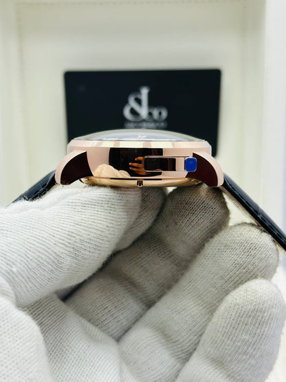 JACOB & CO. CASINO STONES EDITION BLACK COLOUR QUARTZ