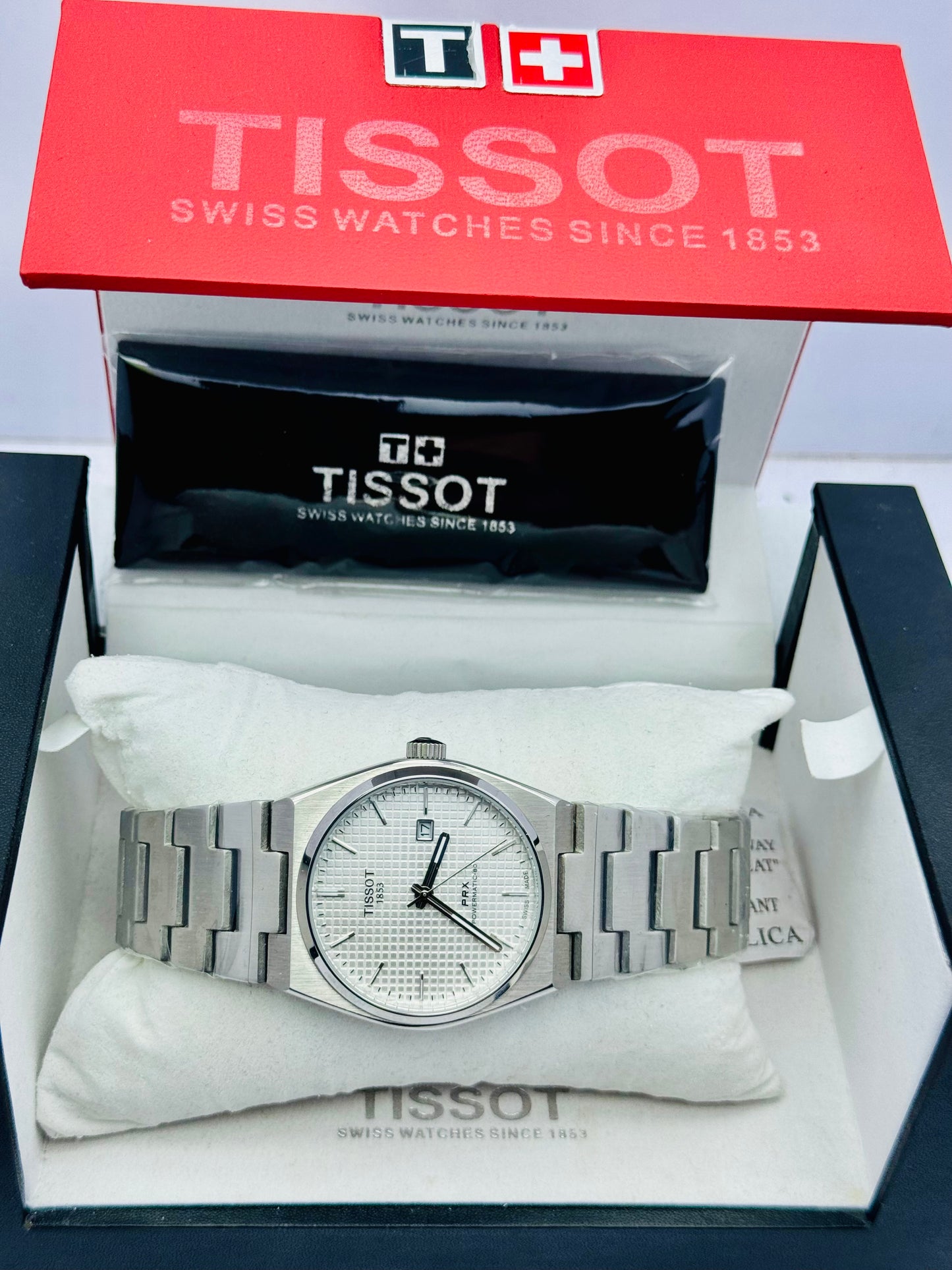 Tissot PRX Model Silver Quartz