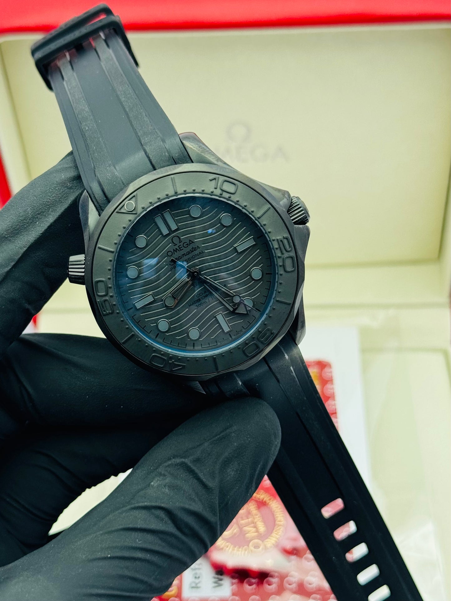 OMEGA SPEEDMASTER EDITION IN STRAPS