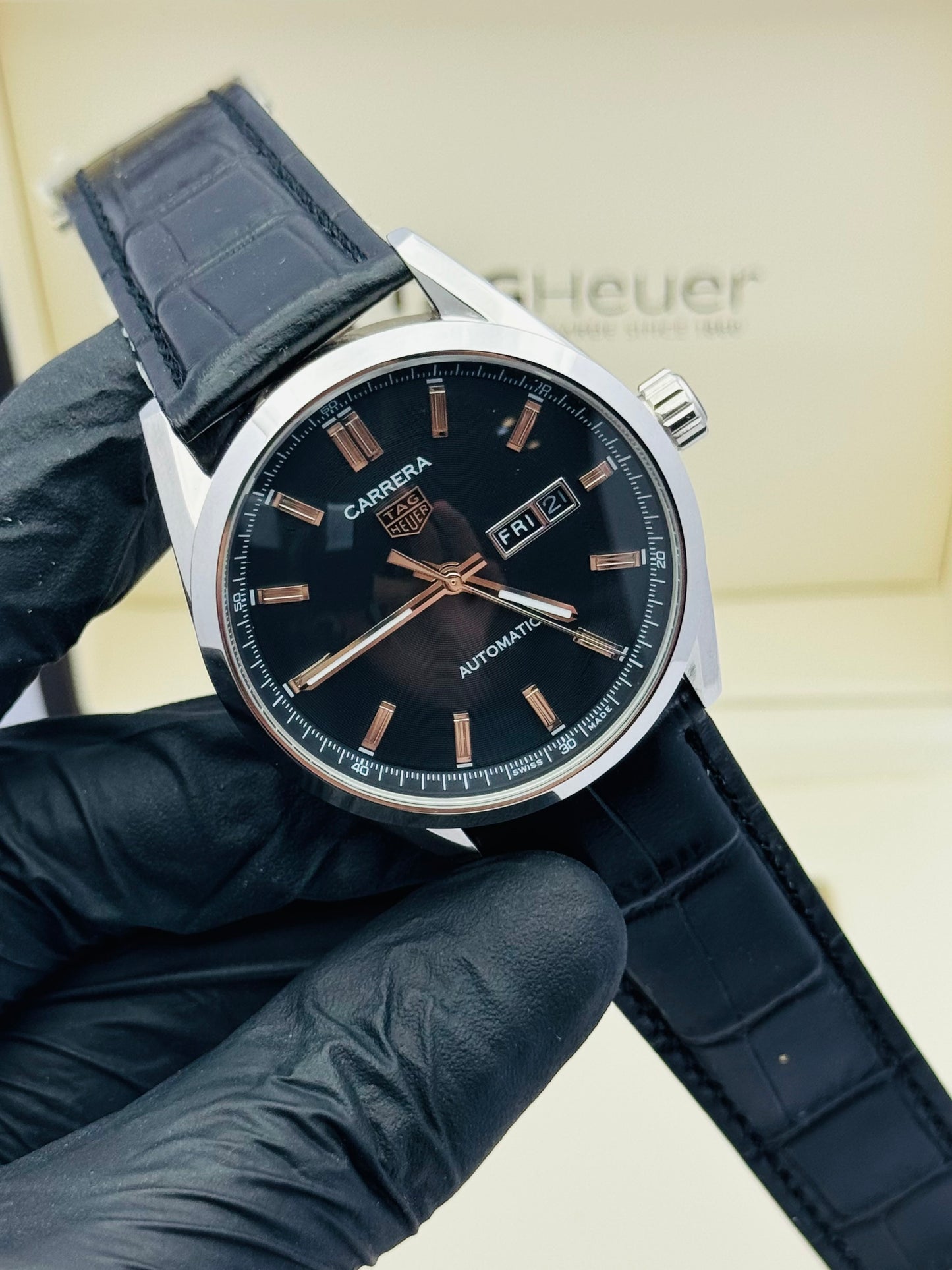 TAG HEURE CALIBER 5 STRAP MODEL AUTOMATIC