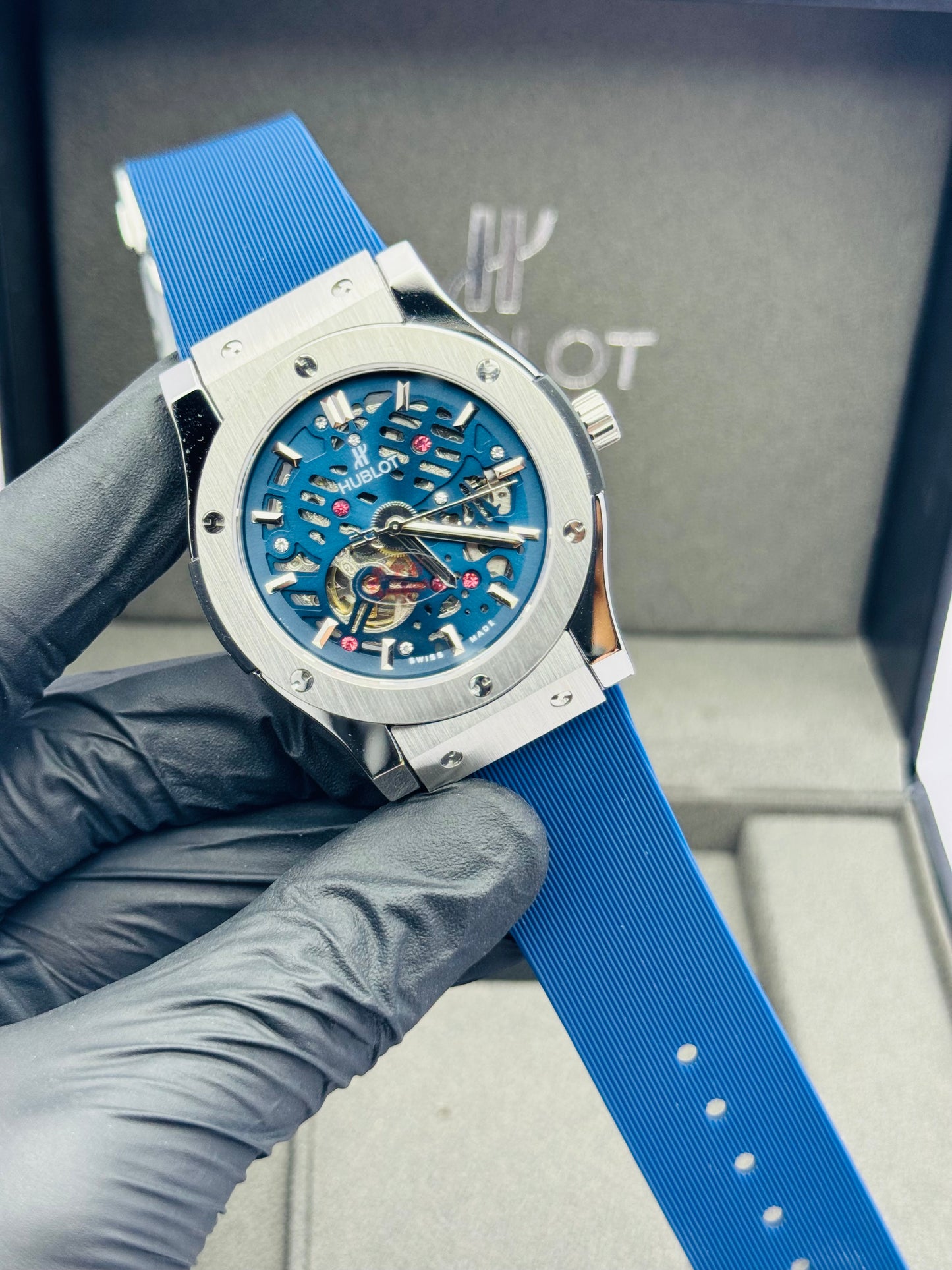 HUBLOT SKELETON MODEL AUTOMATIC