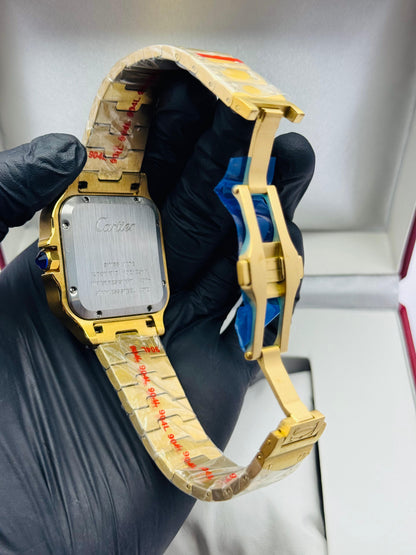 CARTIER SANTOS AUTOMATIC GOLDEN.
