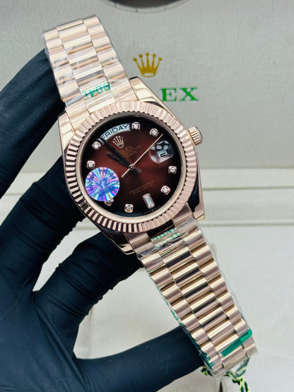ROLEX DAY-DATE ROSE GOLD AUTOMATIC