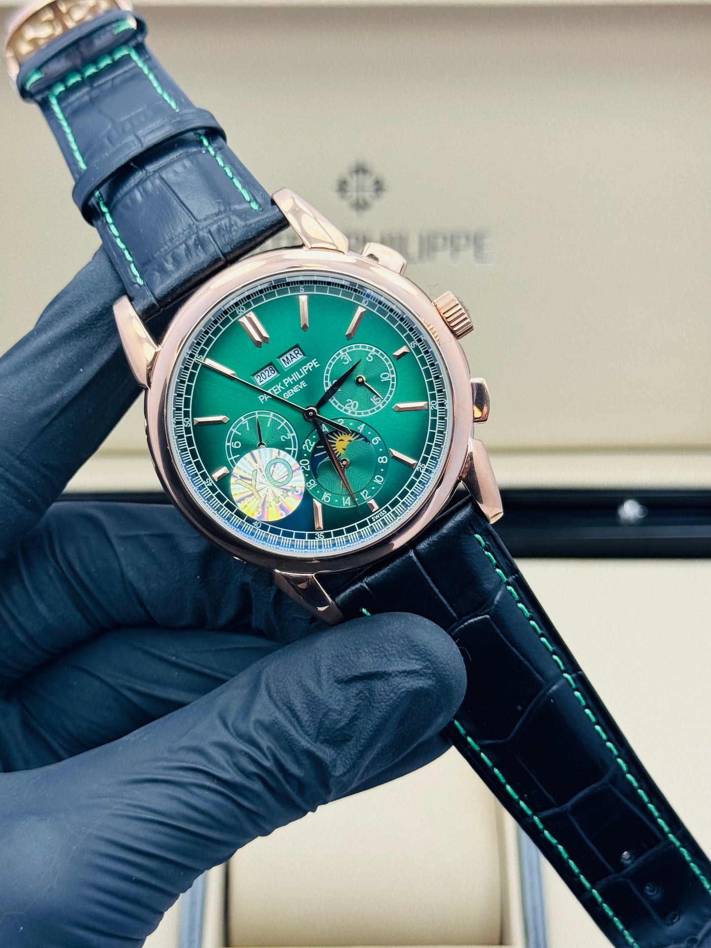 PATEK PHILLIPE 7-FUNCTIONS CENTURY MODEL AUTOMATIC