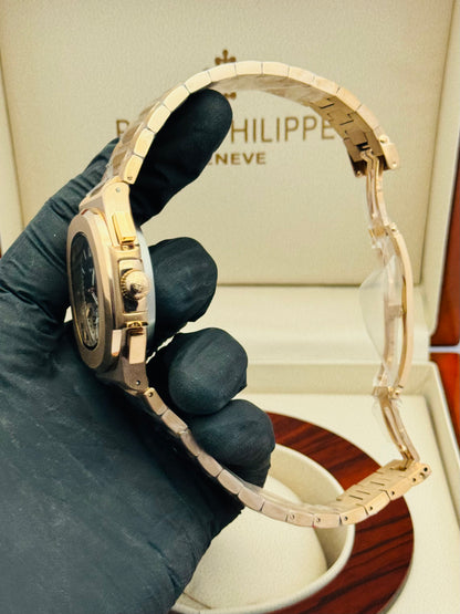 PATEK PHILLIPE DOWNSECOND MODEL ROSE GOLD AUTOMATIC