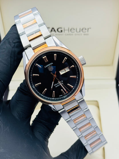 TAG HEURE CALIBER 5 MODEL 2-TONE CHAIN AUTOMATIC