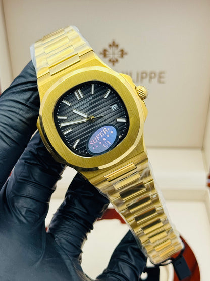 PATEK PHILLIPE NAUTILUS GOLDEN AUTOMATIC