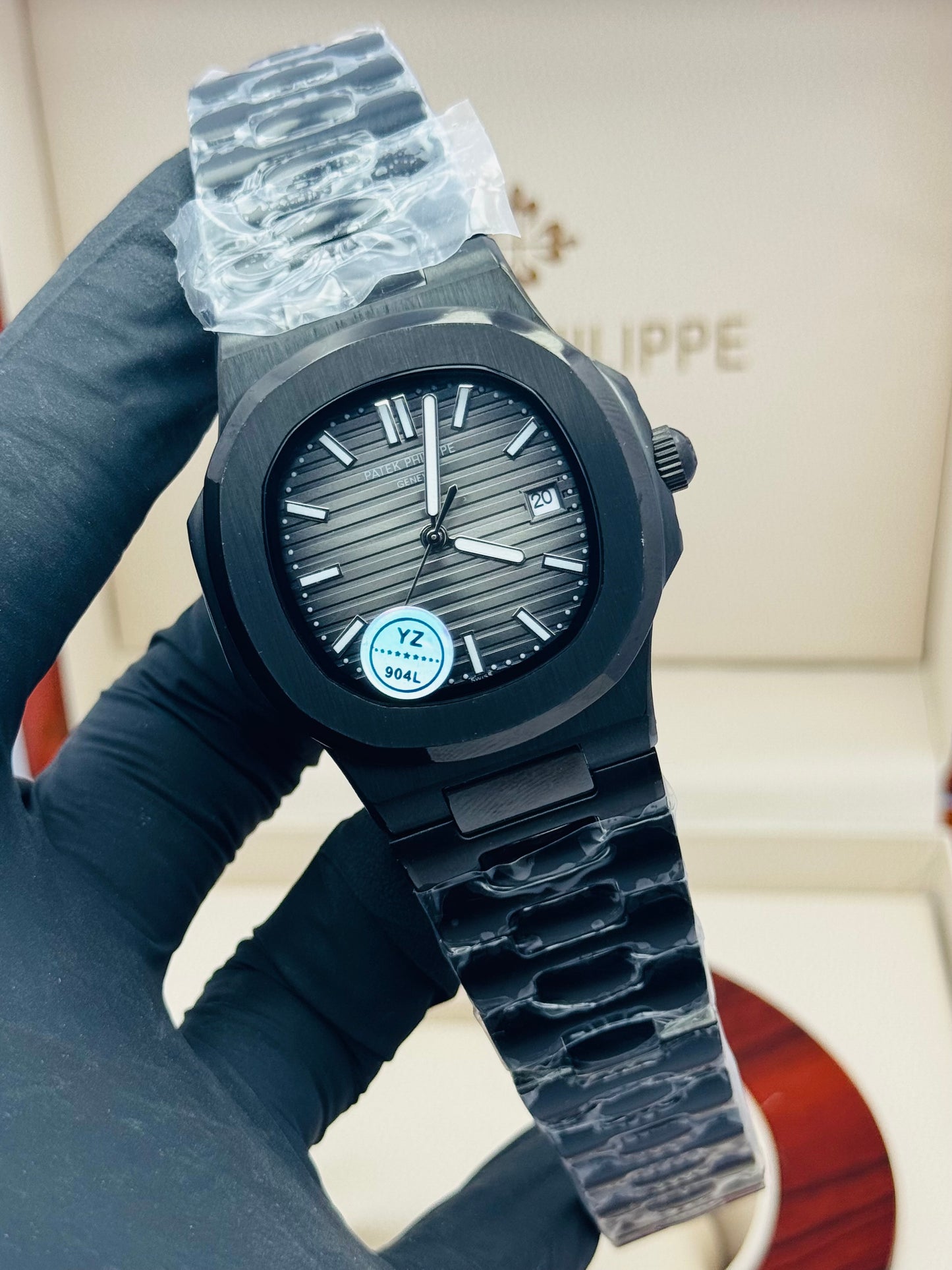 PATEK PHILLIPE NAUTILUS BLACK MODEL AUTOMATIC