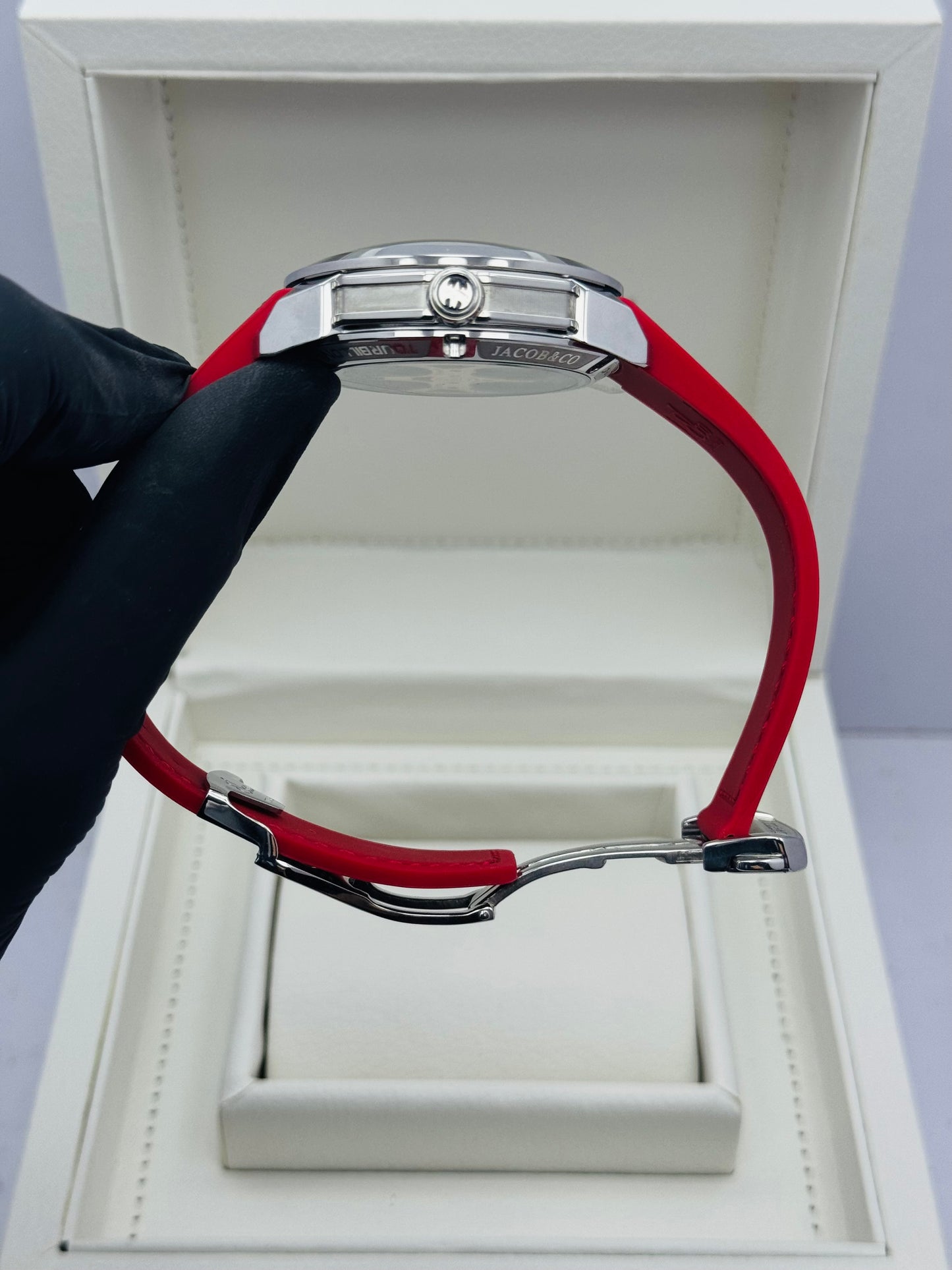 JACOB & CO. GOTHAM CITY BATMAN EDITION (Red With Black Combo)