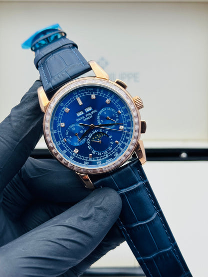 PATEK PHILLIPE 7-FUNCTIONS CENTURY BAGUETTE STONES MODEL