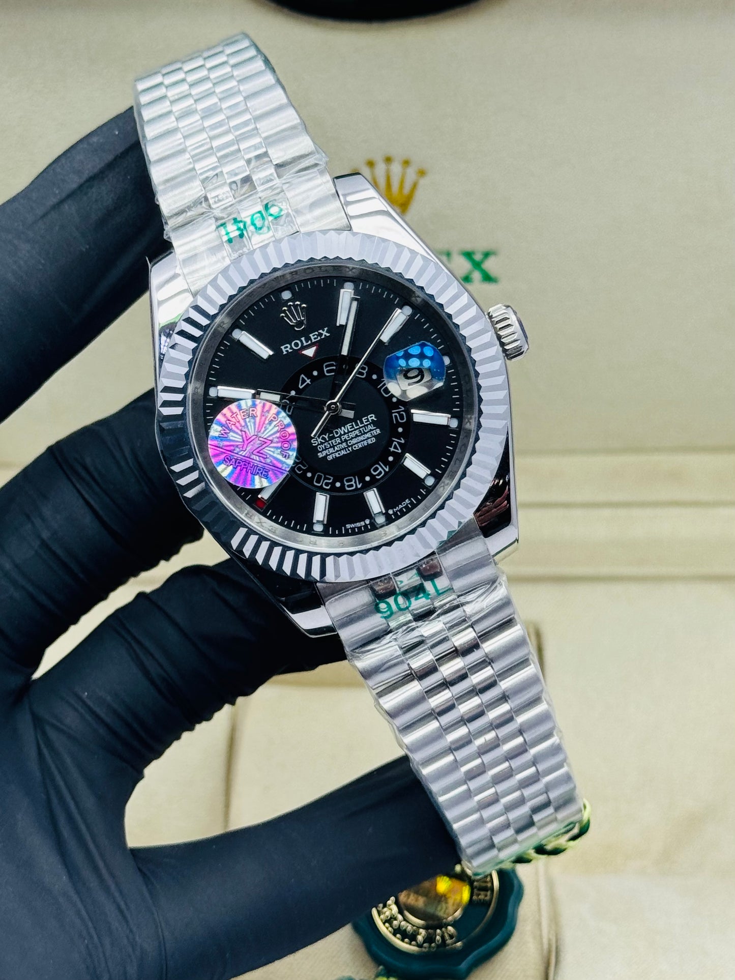 ROLEX SKYDWELLER AUTOMATIC MODEL SILVER