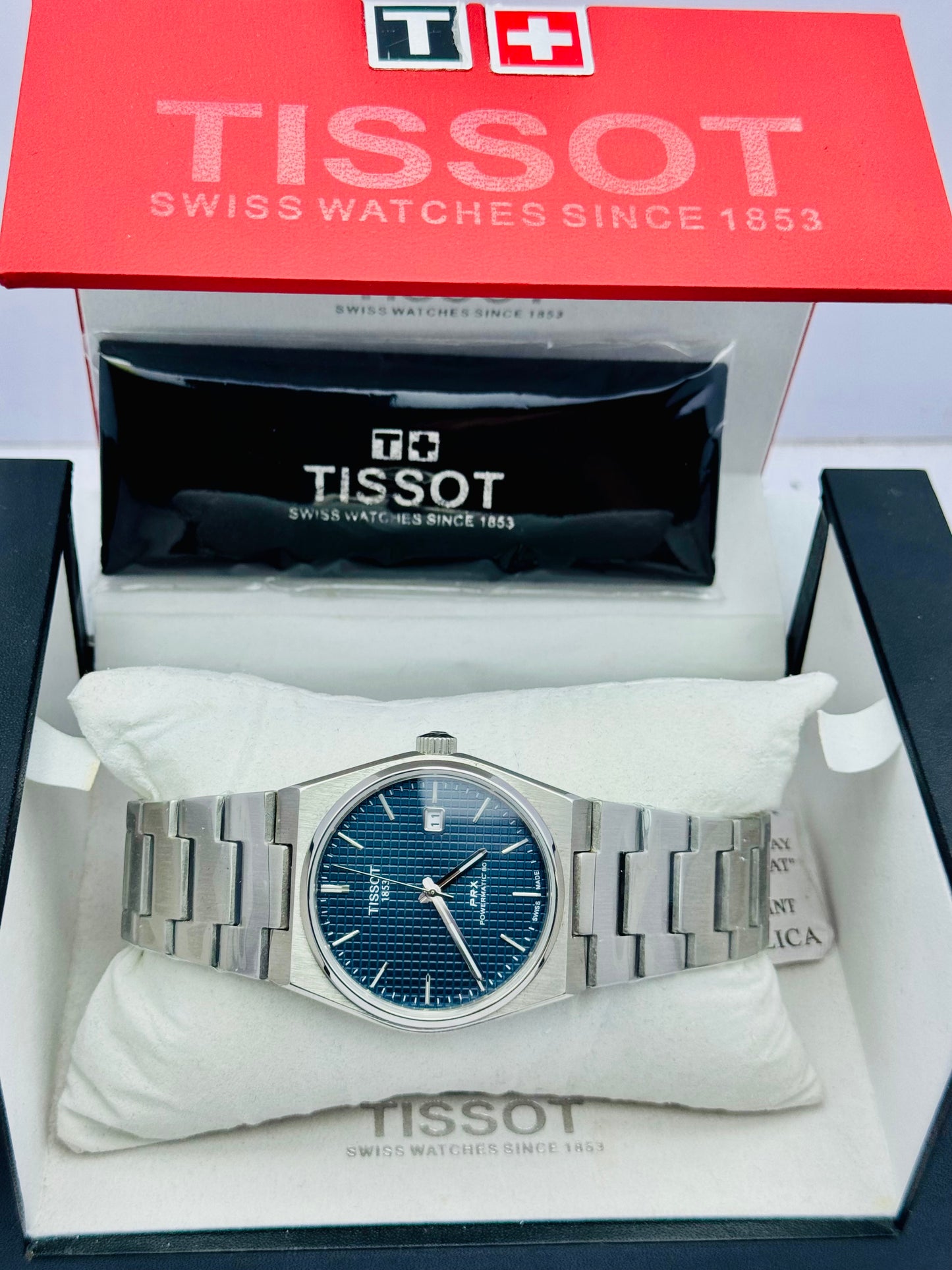 Tissot PRX Model Silver Quartz