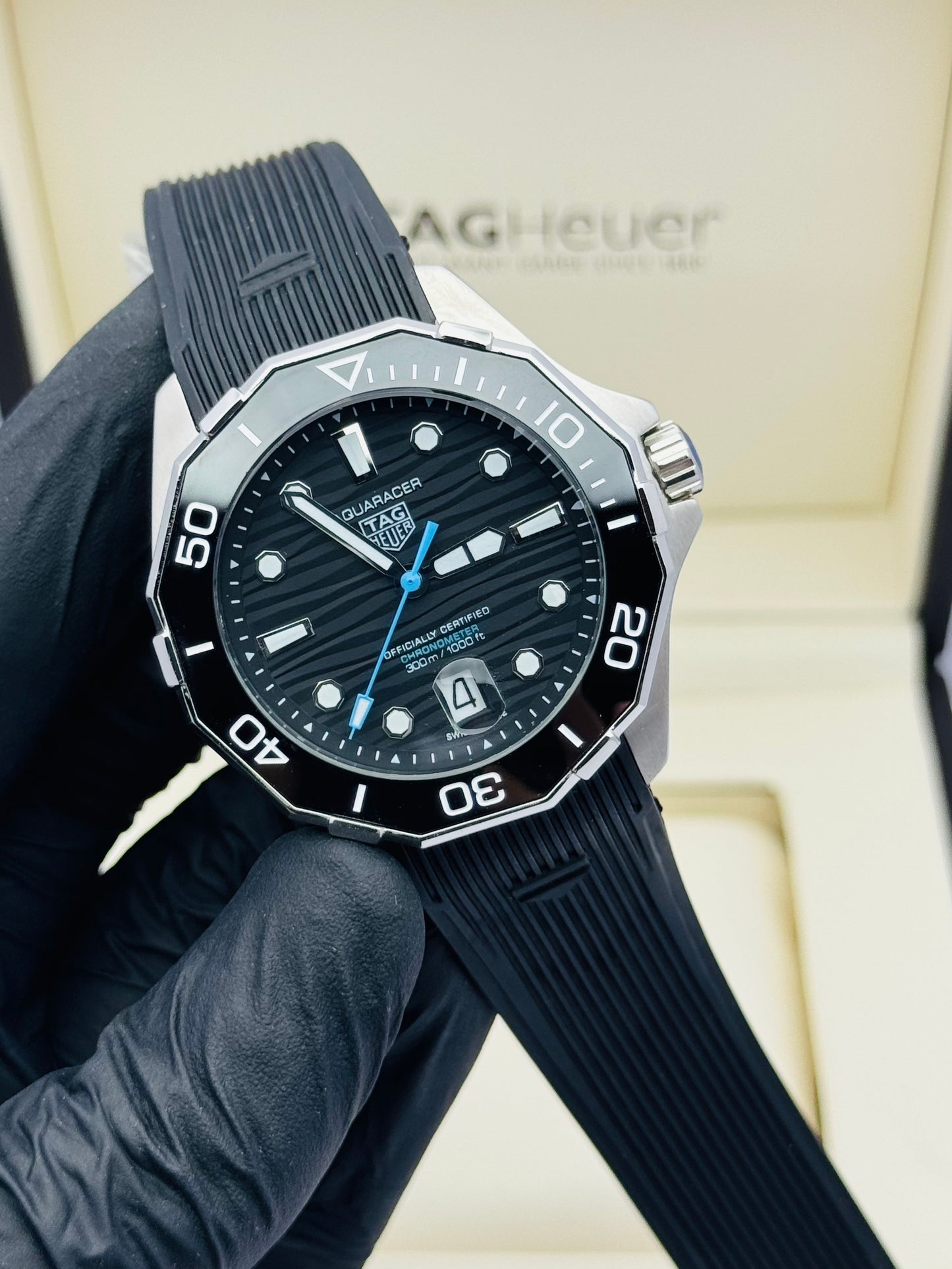 TAG HEURE AQUARACER STRAP MODEL AUTOMATIC