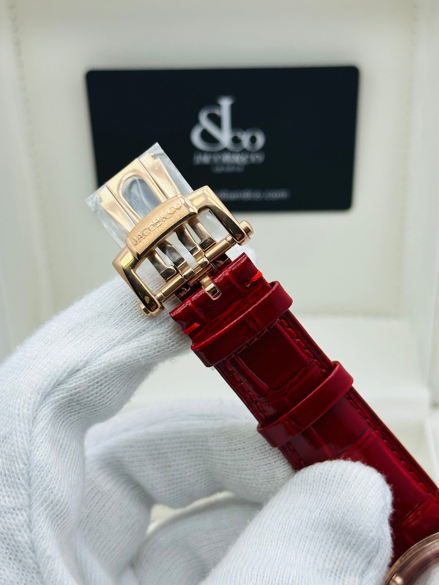 JACOB & CO. DRAGON ASTRONOMIA RED EDITION QUARTZ