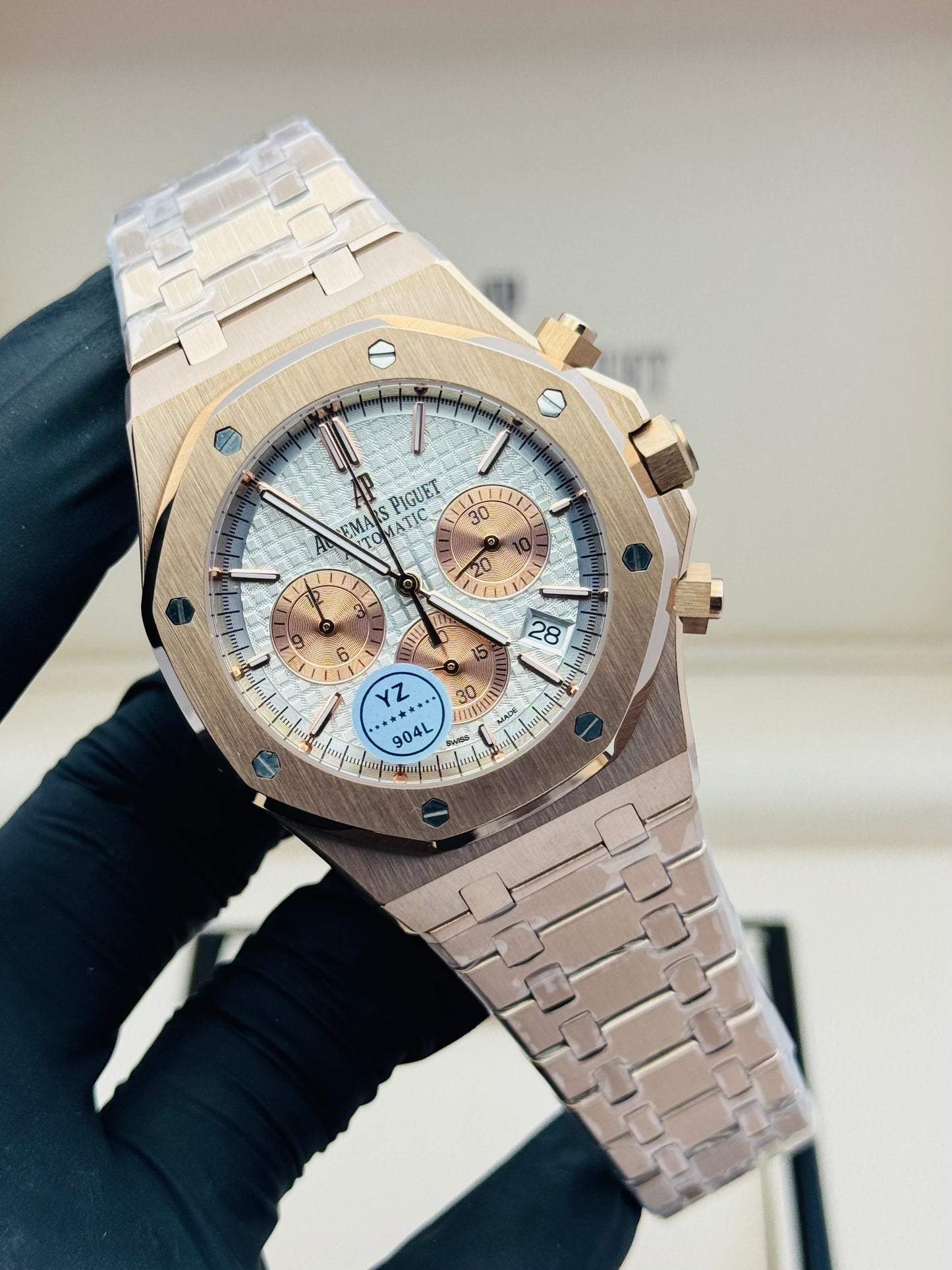 AP CHRONOGRAPH MODEL ROSE GOLD